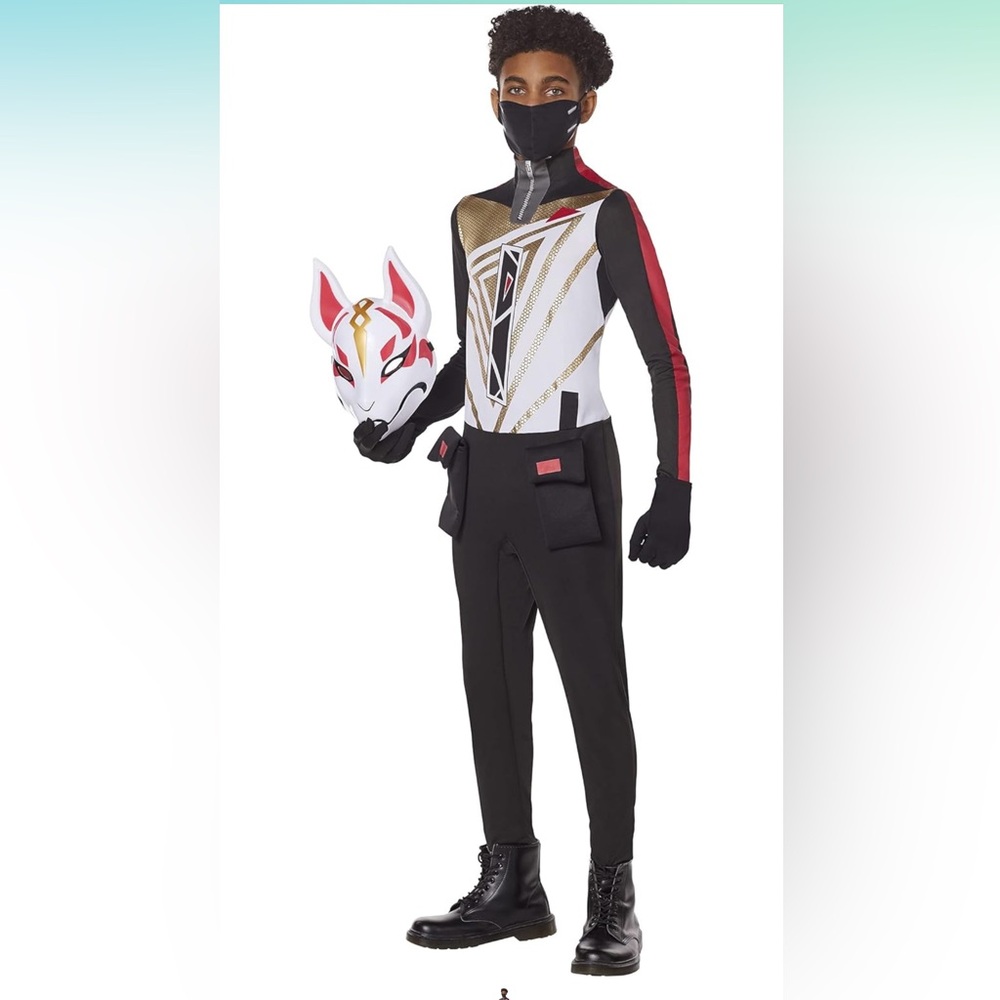 Drift Fortnite Costume Youth Med. InSpirit Designs NWT